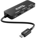 Adaptador USB-C a HDMI para Triple Monitor Plugable USBC-MSTH3