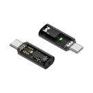 Adaptador USB-C Para Fone De Ouvido 3.5mm Com DAC E Conversor De Áudio Para iPhone 15 E Samsung