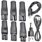 Adaptador USB de carregador de cabo de alimentação de substituição para máquinas de cortar cabelo