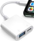 Adaptador USB Fubiaofei para iPhone/iPad Lightning para USB3