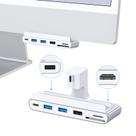 Adaptador USB GEWOKLIY 8 em 1 iMac M1/M3/M4 de 24 polegadas com HDMI 4K