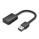 Adaptador Usb Para P2 Fone Microfone Vention 1m Placa Som