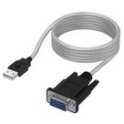 Adaptador USB para RS-232 DB9 serial de 9 pinos 6 pés SABRENT SBT-USC6K