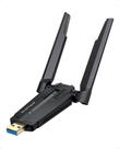 Adaptador USB WiFi 6E BrosTrend AXE5400 para PC desktop e laptop
