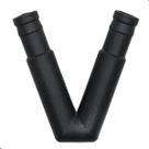 Adaptador V Isolar Ar Quente 16MM Universal Adaptador V Isolar Ar Quente 16MM Universal