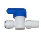 Adaptador Válvula Registro Engate Rápido Osmose Reversa 1/4"X1/4" Bsp