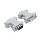Adaptador VGA Para DVI Hayom Fêmea Para Macho Branco - AI1001-100 Adaptador VGA Para DVI Hayom Fêmea Para Macho Branco - AI1001-100