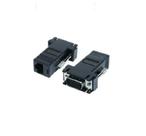Adaptador VGA Para Rj45 - Adaptador VGA (M) X RJ45 (F)