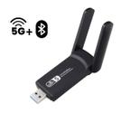 Adaptador Wifi 5Ghz Usb 3.0 Dual band 5g 1300Mbps + Bluetooth Internet de Fibra