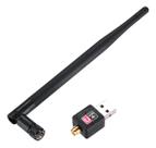 Adaptador Wifi Usb 2.0 802.11n Com Antena Sem Fio 1800 Mbps 2.4ghZ