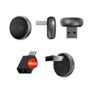 Adaptador Wireless CarPlay Android Auto 2 Em 1, Caixa Wifi 5G Para Carro Com CarlinKit 5.0 Com Fio