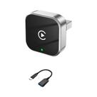 Adaptador Wireless CarPlay Android Auto 2 Em 1 Supermini Box Plug And Play Dongle Bluetooth WiFi