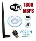 Adaptador Wireless Usb 2.0 802.11n Antena Wi Fi 1800mbps - HPL
