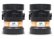 Adaptadores de Mangueira de Esgoto RV TongAss - Pacote Combinado com 3 Hubs e Ganchos Bayonet