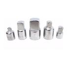 Adaptadores Soquetes Cromo Vanadium 5 Peças 1/4 3/8 1/2 3/4