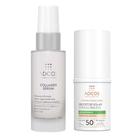 Adcos Dermocosméticos Kit - Sérum Facial + Protetor Solar Antioleosidade Com Cor Nude
