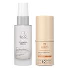 Adcos Dermocosméticos Kit - Sérum Facial + Protetor Solar Stick Com Cor Beige