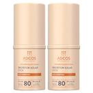 Adcos Kit com 2 Protetores Solares com Cor FPS80 - Ivory