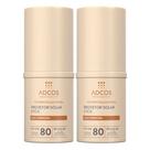 Adcos Kit com 2 Protetores Solares com Cor FPS80 - Nude