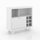 Adega Bar 8 Nichos 90x87,5x31,5 cm Branca Tecnomobili