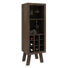 Adega Bar para Sala de Estar Decorativa AD5000 MDP Rustico G69 - Gran Belo