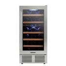 Adega Benmax Undercounter BAC28 Dual zone com Abertura de Porta Reversível