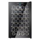 Adega Climatizada 28 Garrafas EOS Sommelier com Painel Touch Full Glass Eletrônica EAE28 Bivolt