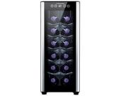 Adega de Vinho Climatizada Electrolux 12 garrafas Uma Porta Acabamento em Alumínio (ACB12)