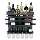 Adega de Vinho de Parede com Barzinho Sala - Bar Doce Bar PR Adega de Vinho de Parede com Barzinho Sala - Bar Doce Bar PR
