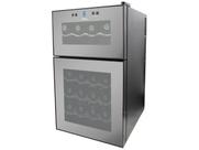 Adega de Vinhos Philco Dual Zone Platinum 24 Garrafas PH24 DZ 110v