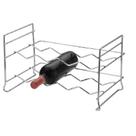 Adega Empilhável 8 Garrafas Vinho Suporte Garrafeira Horizontal - Schmitt