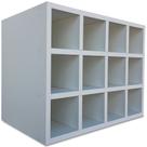Adega MDF Suporte Nicho De 12 Garrafas Vinho De Parede