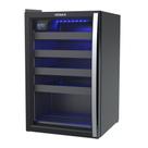 Adega Venax Piubella 24 Garrafas Preto Porta Invertida 220 V