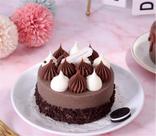 Adereços de exibição de decoração de aniversário artificial Cake Skyseen