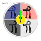 Aderência de mão Hand grip 5-60KG Exercite a força do antebraço e dos dedos Aderência de mão Hand grip 5-60KG Exercite a força do antebraço e dos dedos