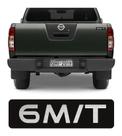 Adesivo 6 M/t Nissan Frontier 08/15 Emblema Tampa Traseira Adesivo 6 M/t Nissan Frontier 08/15 Emblema Tampa Traseira