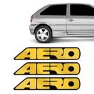 Adesivo Aero Gol Bola 1995/1999 Emblema Lateral/teto Dourado Adesivo Aero Gol Bola 1995/1999 Emblema Lateral/teto Dourado