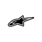 Adesivo Alpinestars Preto