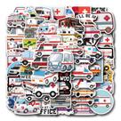 Adesivo Ambulances, vinil impermeável, anime, 55 unidades/lote, 5-7 cm Adesivo Ambulances, vinil impermeável, anime, 55 unidades/lote, 5-7 cm