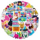 Adesivo Anime Falls Guys Vinyl Cartoon Anime 50 unidades para água