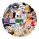 Adesivo Anime Friends Vinyl Cartoon Anime 50 unidades para Water Bo