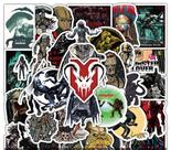 Adesivo Anime Predators Alien 50 peças de vinil PVC impermeável