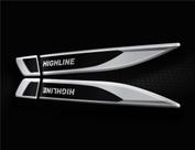 Adesivo Aplique Cromado Resinado Polo Highline High Quality Adesivo Aplique Cromado Resinado Polo Highline High Quality