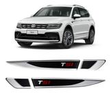 Adesivo Aplique Cromado Resinado Vw Tsi Deluxe