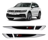 Adesivo Aplique Cromado Resinado Vw Tsi Deluxe