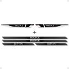 Adesivo Aplique Lateral Compatível Kicks 2017/ + Black Over Adesivo Aplique Lateral Compatível Kicks 2017/ + Black Over