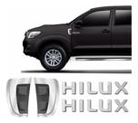 Adesivo aplique toyota hilux porta cromado resinado fgc Adesivo aplique toyota hilux porta cromado resinado fgc