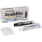 Adesivo Araldite Hobby Tekbond 20 G Pastoso Branco Epóxi Bicomponente Para Colagem De Azulejo,