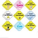 Adesivo autoadesivo de vinil autoadesivo Baby On Board 18 unidades/lote