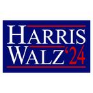 Adesivo autocolante para carro Kamala Harris Tim Walz 2024 President